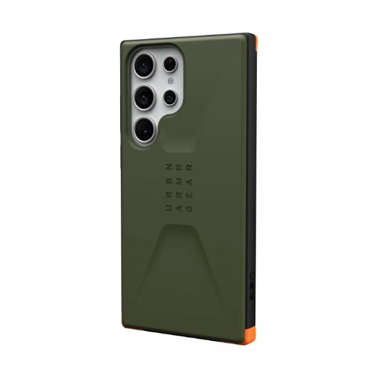 Picture of UAG Civilian Case for Samsung Galaxy S23 Ultra - Olive Drab