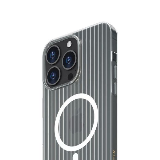 Picture of Smartix Premium Magnetic Groove Case for iPhone 16 Pro - Clear