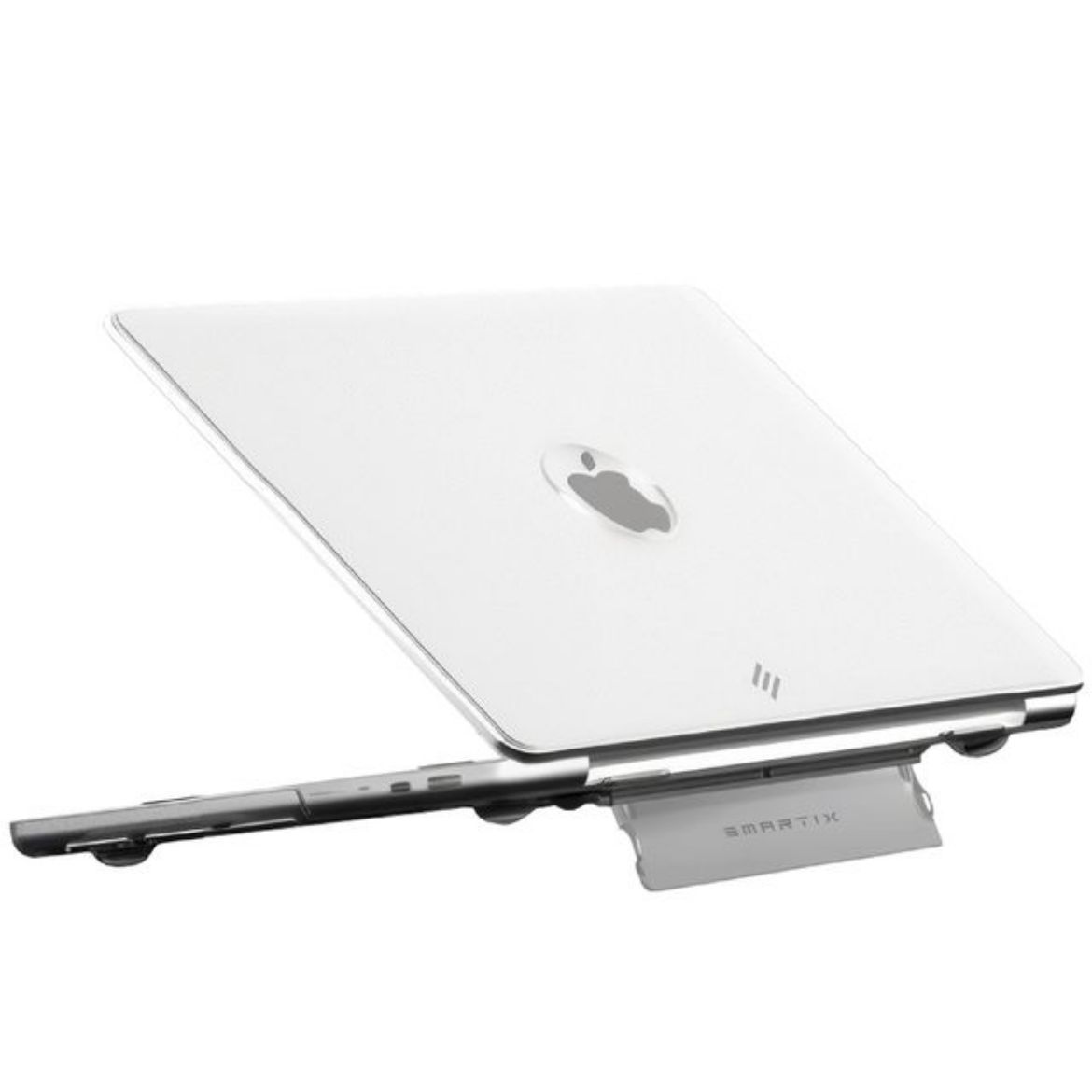 Picture of Smartix Premium Matte Transparent Laptop Shell For Macbook Pro 14-inch - White