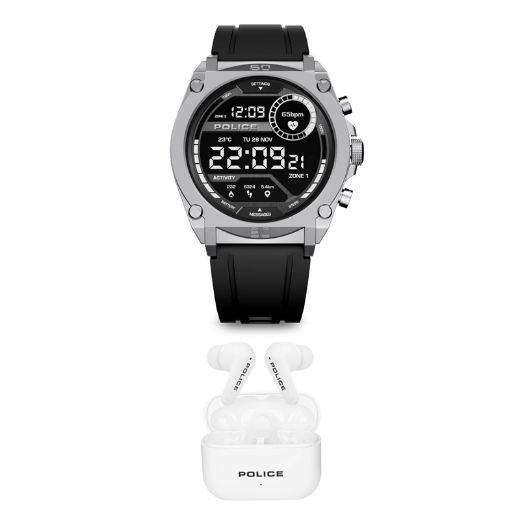 Picture of Police Smart Watch - Silver Glossy