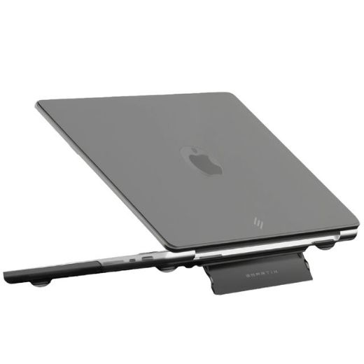 Picture of Smartix Premium Matte Transparent Laptop Shell For Macbook Pro 16-inch - Black