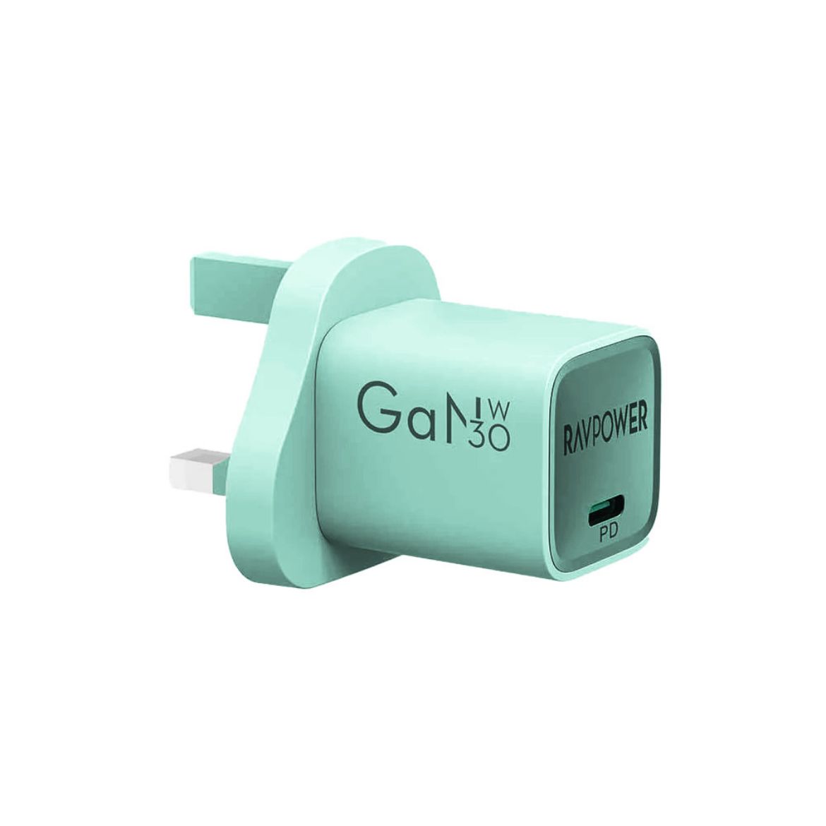 Picture of Ravpower GaN PD 30W USB-C Mini Wall Charger - Green