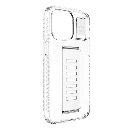 Picture of Grip2u Boost Kickstand Case for iPhone 15 Pro - Clear