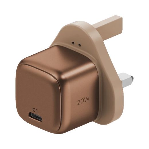 Picture of Momax 1-Charge 1-Port Charger 20W - Sandstone