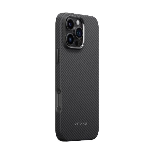 Picture of Pitaka Military Grade Protective Case for iPhone 16 Pro - Black/Grey