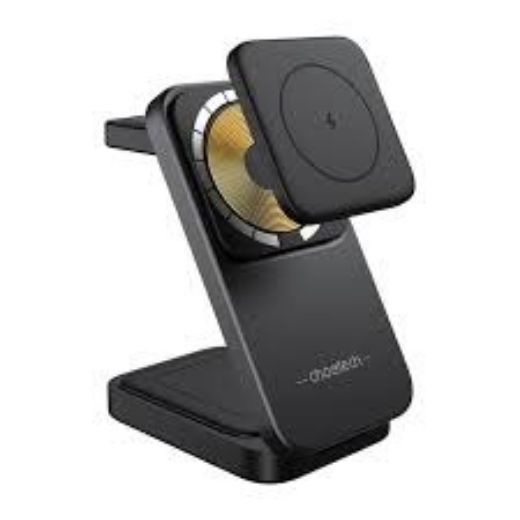 Picture of Choetech Magnetic Charger 3in1 Choetech 15W for iPhone - Black