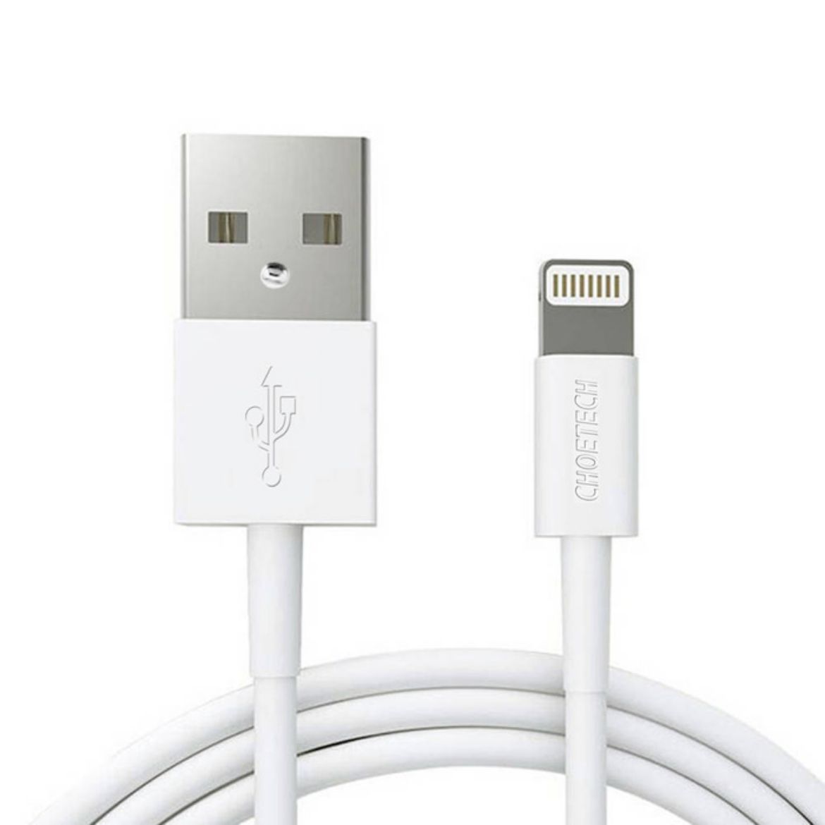 Picture of Choetech 1.2m MFI USB to Lightening Cable - White