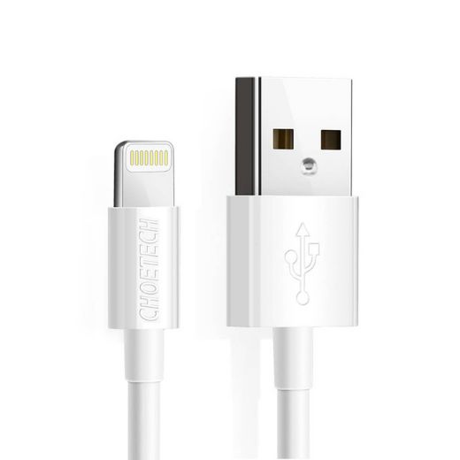 Picture of Choetech 1.2m MFI USB to Lightening Cable - White