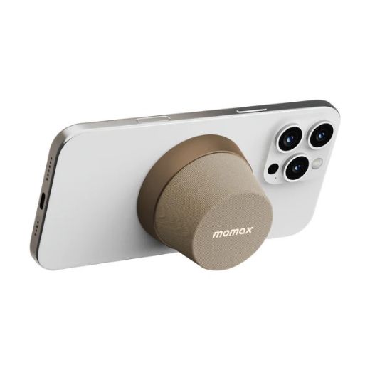 Picture of Momax Vibe Go Magnetic Wireless speaker - Desert Titanium