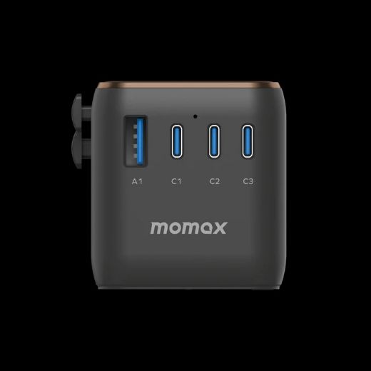 Picture of Momax 1-World 170W 4-Port Travel Adaptor - Desert Titanium