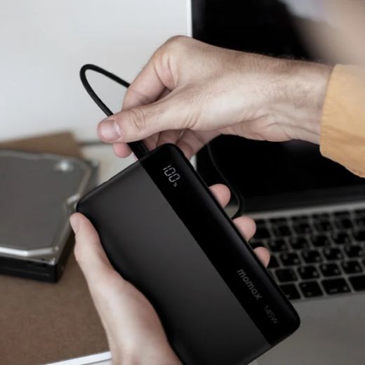 Picture of Momax 1-Power 25000mAh External Battery Pack - Black