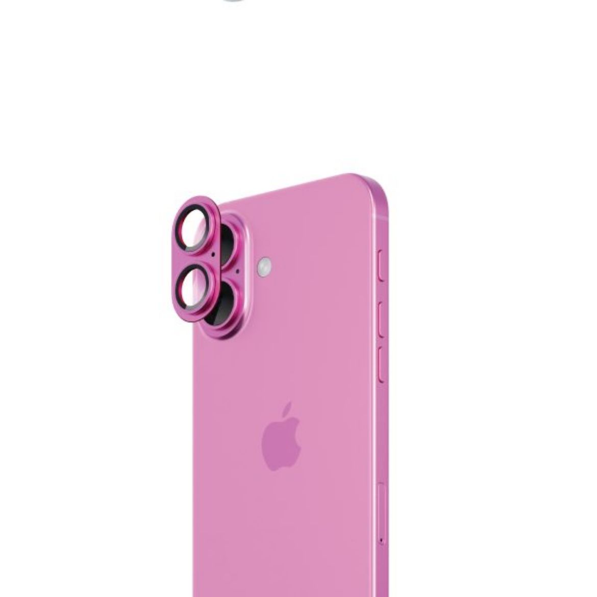 Picture of Smartix Premium Aluminium Camera Lens Protector for iPhone 16/16 Plus - Pink