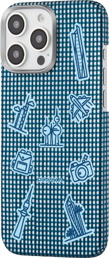 Picture of Pitaka GoodTime Kuwait Case for iPhone 16 Pro - Blue