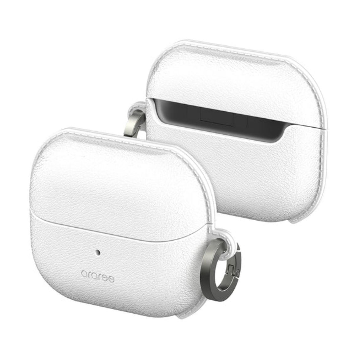 Picture of Araree Pop Case with Hinge Structure for Samsung Galaxy Buds 3 & Buds 3 Pro - White