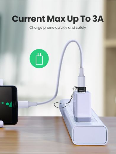 Picture of Ugreen USB-A Male to USB-C Female Adapter - Black