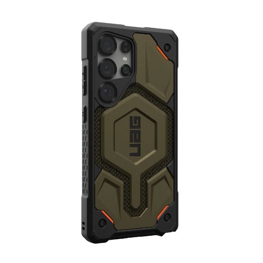 Picture of UAG Kevlar Monarch Pro Case for Samsung Galaxy S25 Ultra - Kevlar Element Green