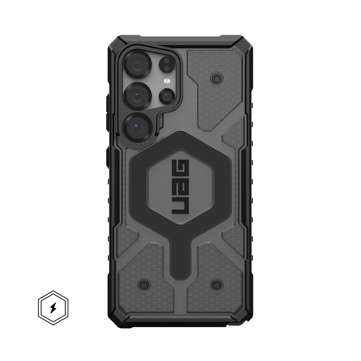 Picture of UAG Pathfinder Clear MagSafe Case for Samsung Galaxy S25 Ultra - Ash