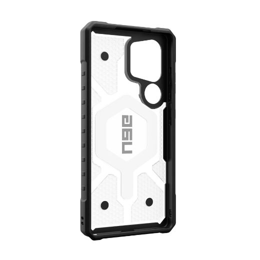 Picture of UAG Pathfinder Clear MagSafe Case for Samsung Galaxy S25 Ultra - Ice/Silver