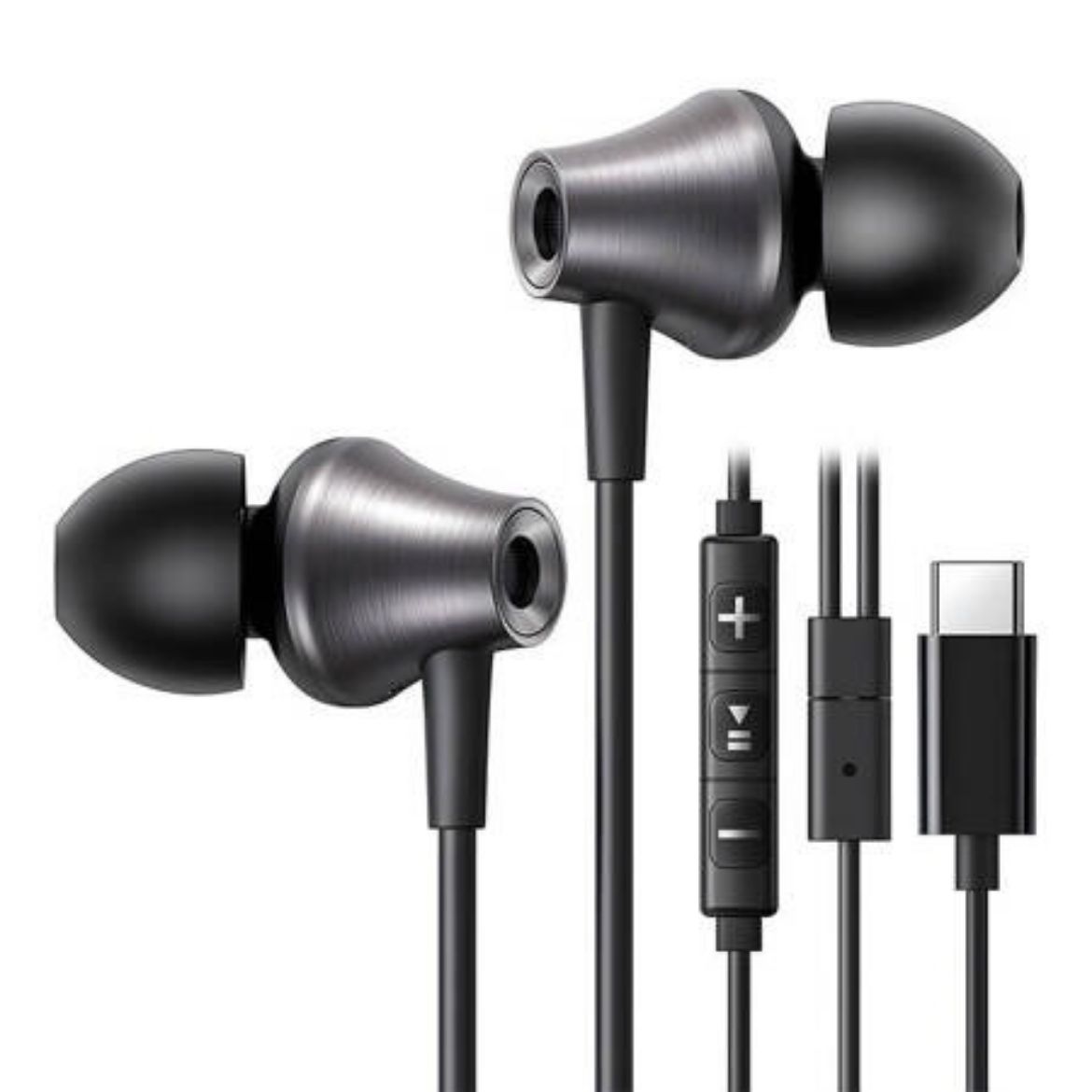 Picture of Ugreen Wired Earphones with Type-C Connector - Black