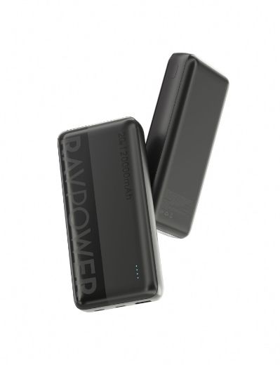 Picture of Ravpower PD20W Pioneer 20000mAh 3 Ports Power Bank - Black