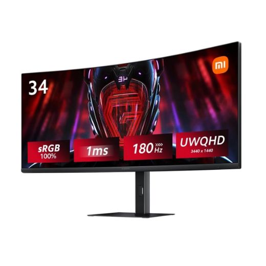 Picture of Xiaomi Curved Gaming Monitor G34WQi UK - Black