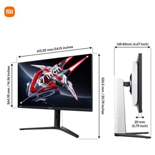 Picture of Xiaomi Mini LED Gaming Monitor G Pro 27i UK - Black