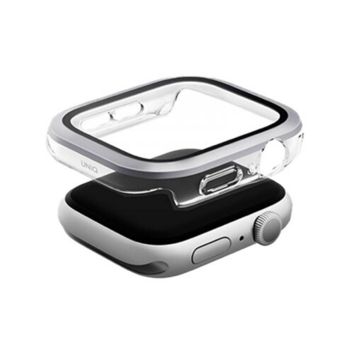 Picture of Uniq Voute Watch Case With Tempered Glass Screen 42MM - Silver