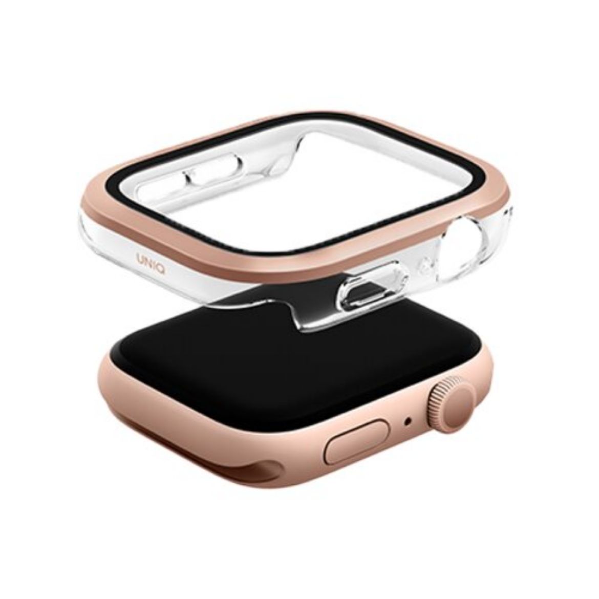 Picture of Uniq Voute Watch Case With Tempered Glass Screen 42MM - Rose Gold