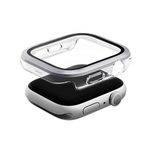 Picture of Uniq Voute Watch Case With Tempered Glass Screen 46MM - Silver