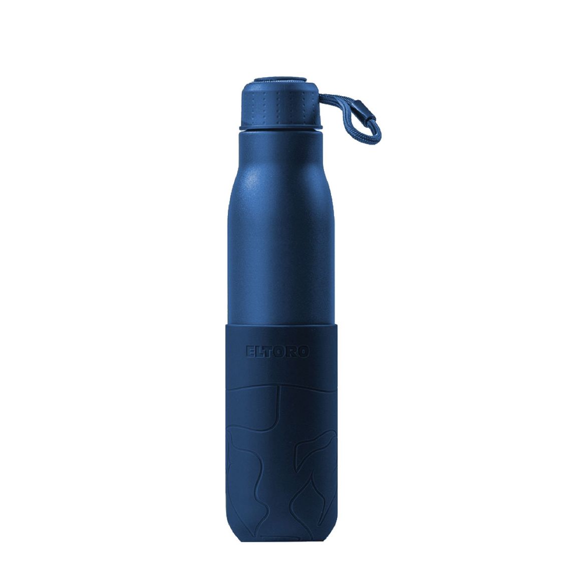 Picture of Eltoro Stainless Steel Bottle 750ml Navy with Navy Sleeve - Navy