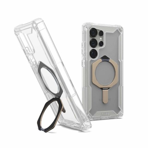 Picture of UAG Plasma XTE Magsafe Case for Samsung Galaxy S25 Ultra - Clear/Titanium