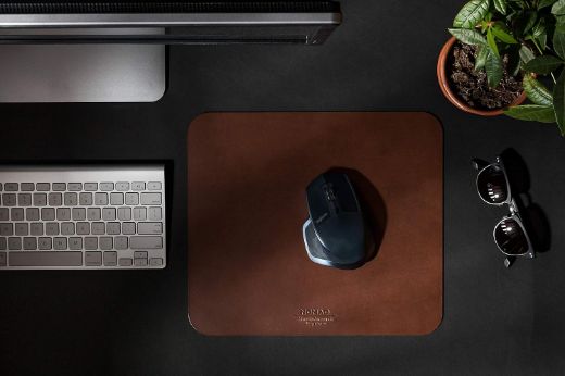 Picture of Nomad Horween Leather Mousepad - Brown