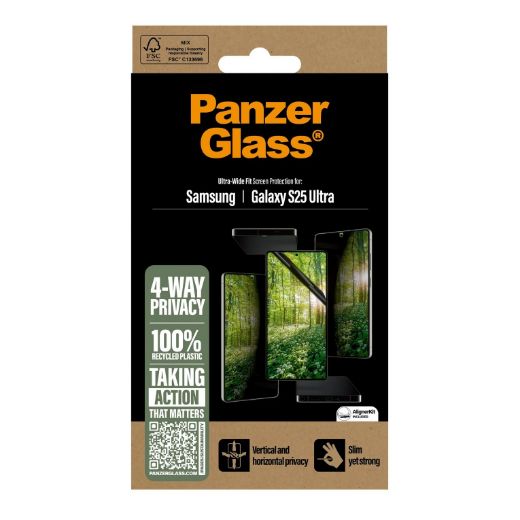 Picture of PanzerGlass Matrix 4 way  Screen Protector for Samsung Galaxy S25 Ultra UWF - Privacy