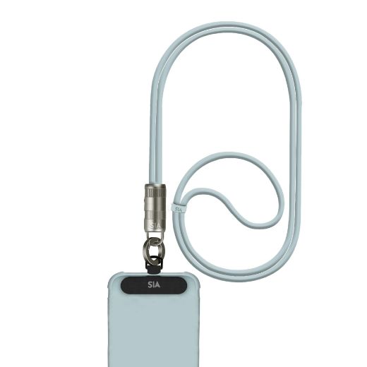 Picture of SIA Cable USB-C to USB-C PowerLink Soft Rubber 60W 1.2M - Light Blue