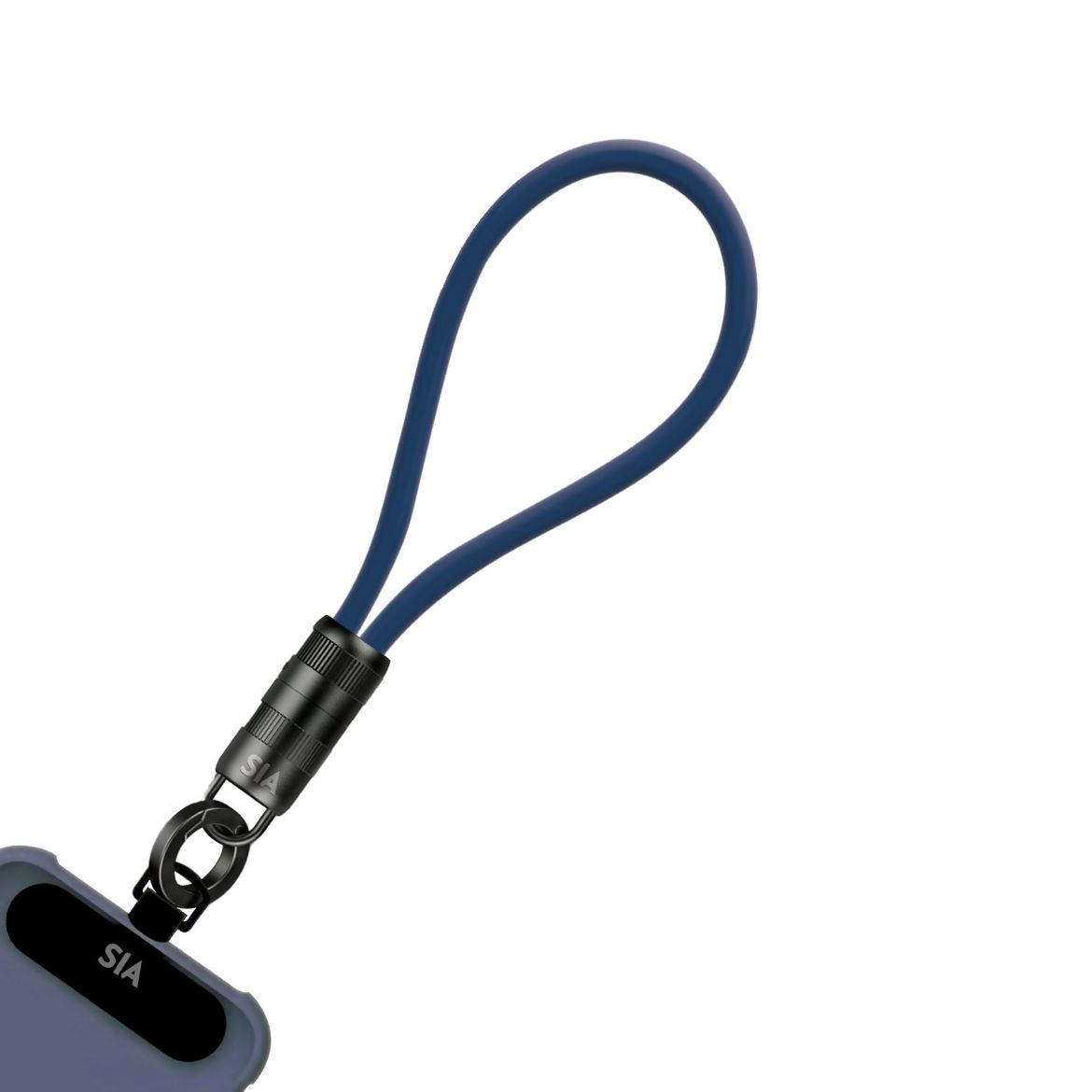 Picture of SIA Cable USB-C to USB-C PowerLink Soft Rubber 60W 30CM - Navy Blue