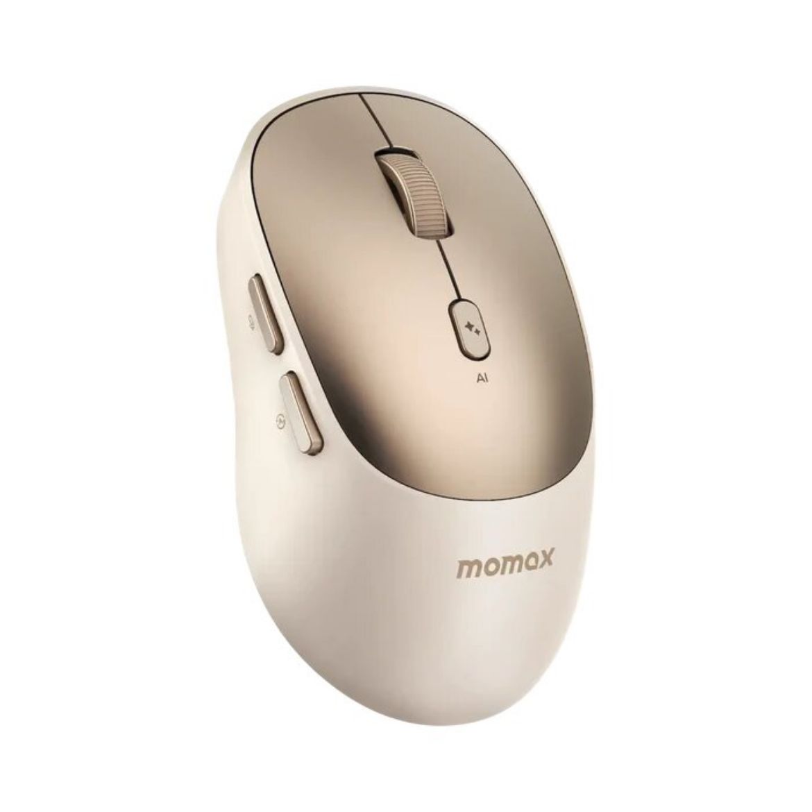 Picture of Momax 1-Folio AI-Powered Rechargeable Wireless Mouse - Desert Titanium