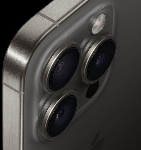 Apple iPhone 15 Pro Max Smartphone, 256 GB, Black Titanium - Worldshop